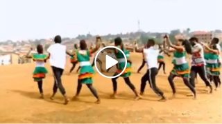 Вижте как Африканци играят Дунавско хоро
