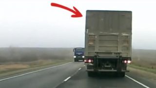 Обърнете внимание на сигналите на шофьора на камиона: Този съгнал спасява животи!