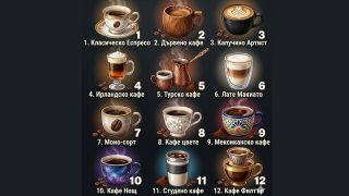 Изберете си чаша кафе и вижте какво ще разкрие тя за вас!