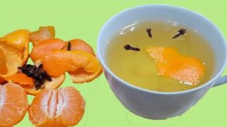 Сварете карамфил с кора от мандарина: вкусна натурална напитка преди лягане